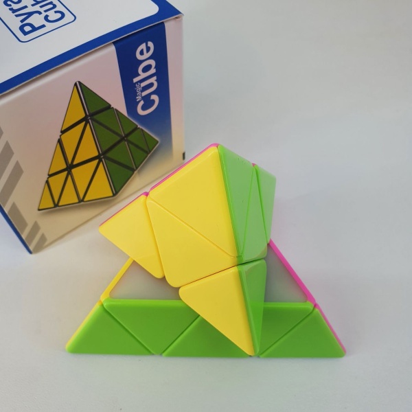 Головоломка Pyraminx без наклеек, Кубик Рубика, пирамидка